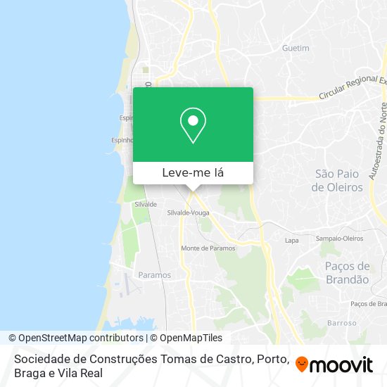 Sociedade de Construções Tomas de Castro mapa