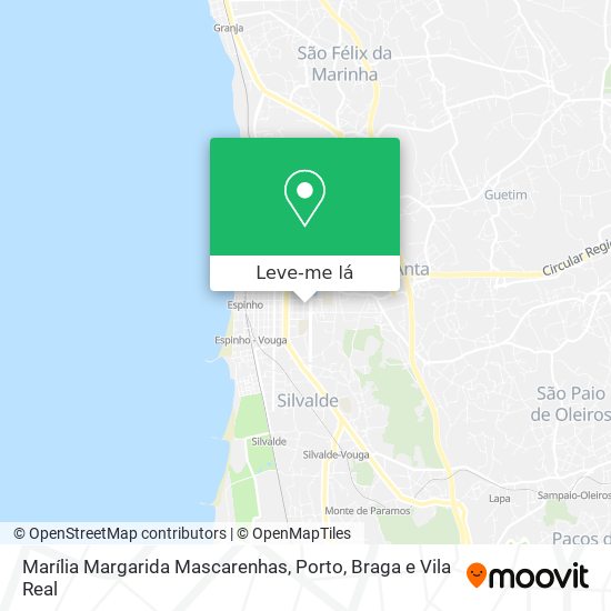 Marília Margarida Mascarenhas mapa