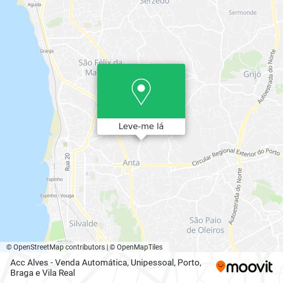 Acc Alves - Venda Automática, Unipessoal mapa