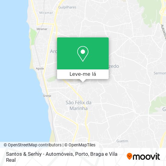 Santos & Serhiy - Automóveis mapa
