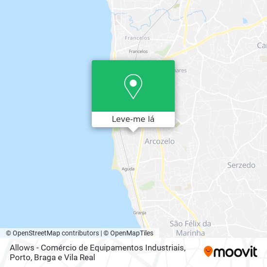 Allows - Comércio de Equipamentos Industriais mapa