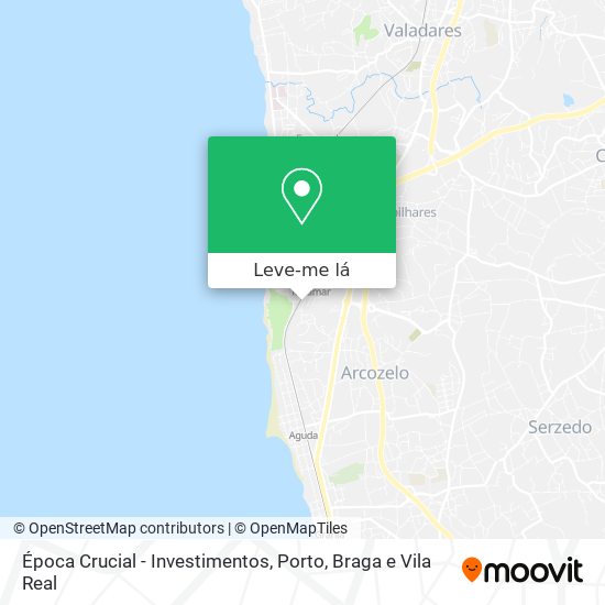 Época Crucial - Investimentos mapa