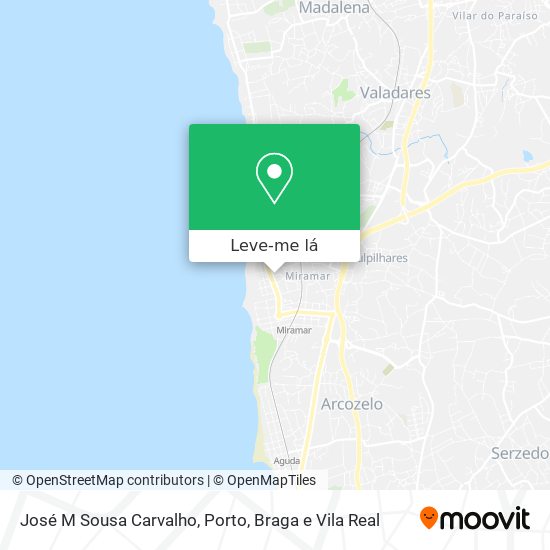 José M Sousa Carvalho mapa