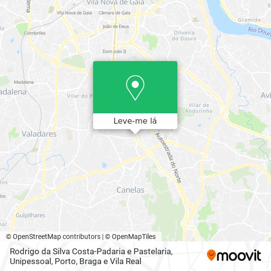 Rodrigo da Silva Costa-Padaria e Pastelaria, Unipessoal mapa