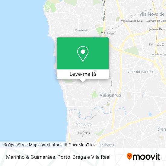 Marinho & Guimarães mapa