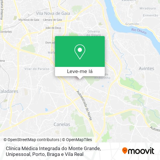 Clínica Médica Integrada do Monte Grande, Unipessoal mapa