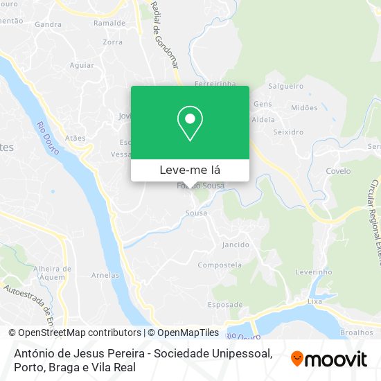 António de Jesus Pereira - Sociedade Unipessoal mapa