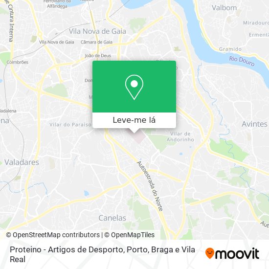 Proteino - Artigos de Desporto mapa