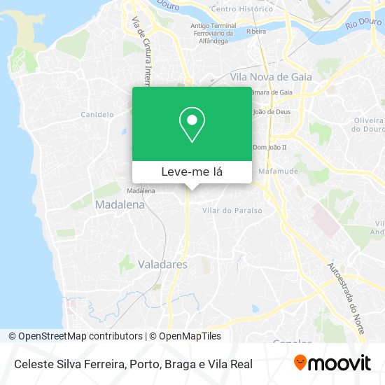 Celeste Silva Ferreira mapa