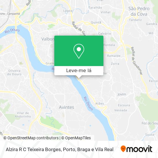 Alzira R C Teixeira Borges mapa