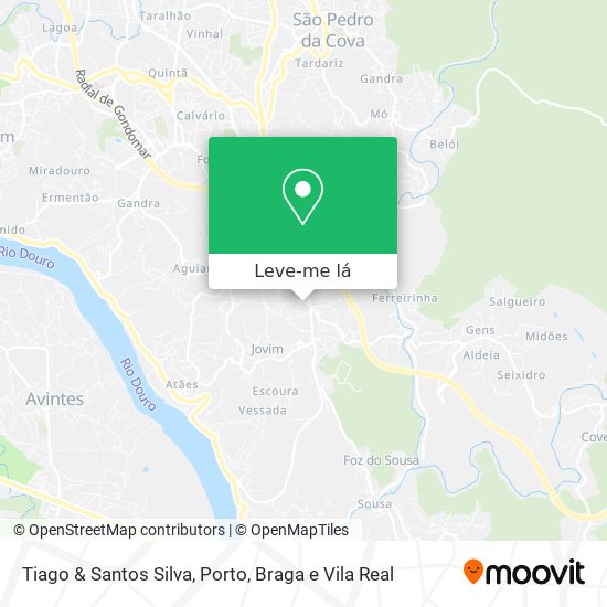 Tiago & Santos Silva mapa