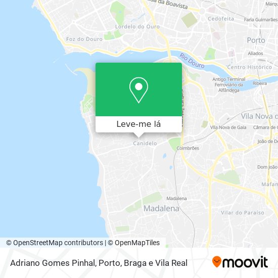 Adriano Gomes Pinhal mapa