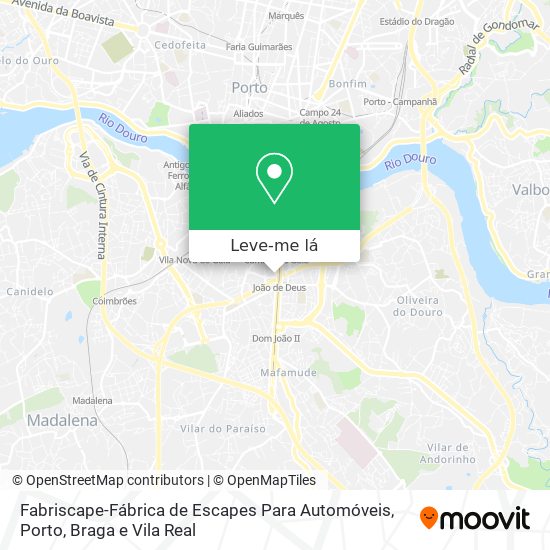 Fabriscape-Fábrica de Escapes Para Automóveis mapa