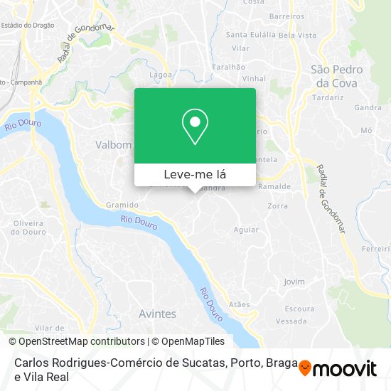 Carlos Rodrigues-Comércio de Sucatas mapa
