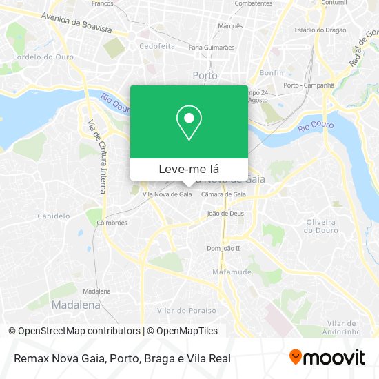 Remax Nova Gaia mapa