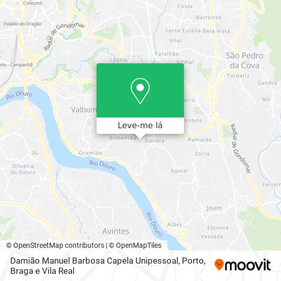 Damião Manuel Barbosa Capela Unipessoal mapa