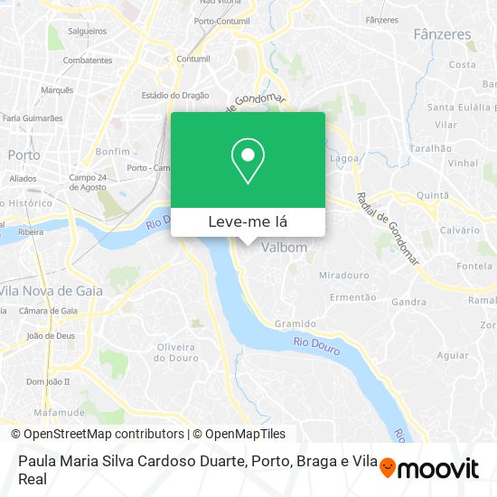 Paula Maria Silva Cardoso Duarte mapa