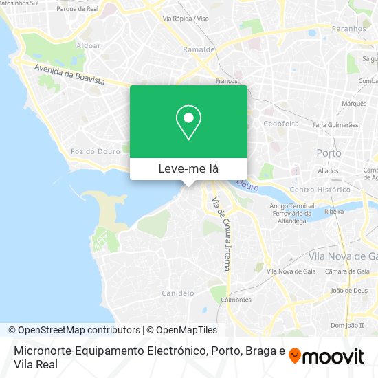 Micronorte-Equipamento Electrónico mapa