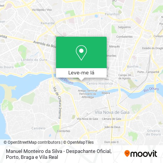 Manuel Monteiro da Silva - Despachante Oficial mapa
