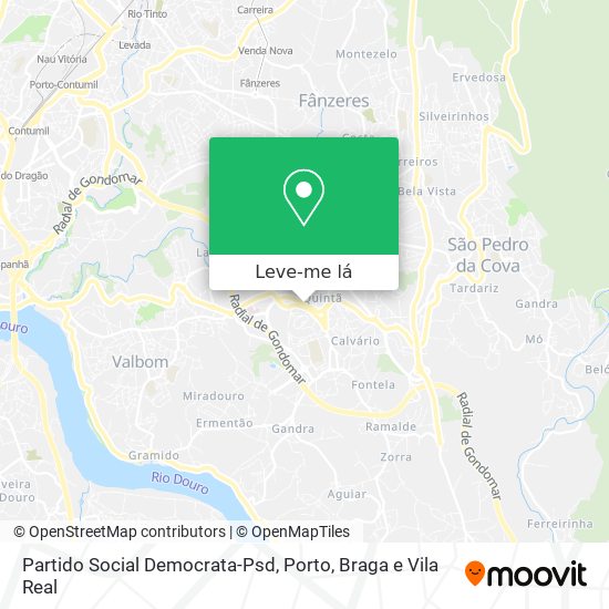 Partido Social Democrata-Psd mapa