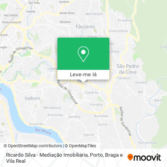 Ricardo Silva - Mediação Imobiliária mapa