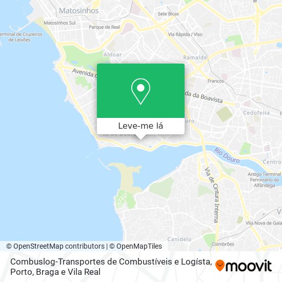 Combuslog-Transportes de Combustíveis e Logísta mapa
