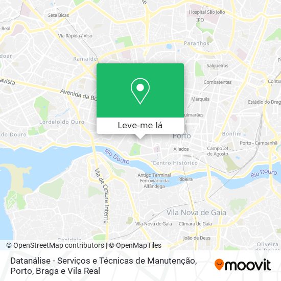 Datanálise - Serviços e Técnicas de Manutenção mapa