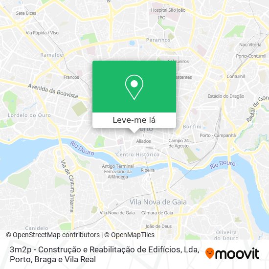 3m2p - Construção e Reabilitação de Edifícios, Lda mapa