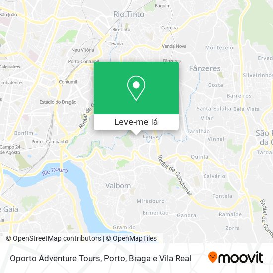 Oporto Adventure Tours mapa