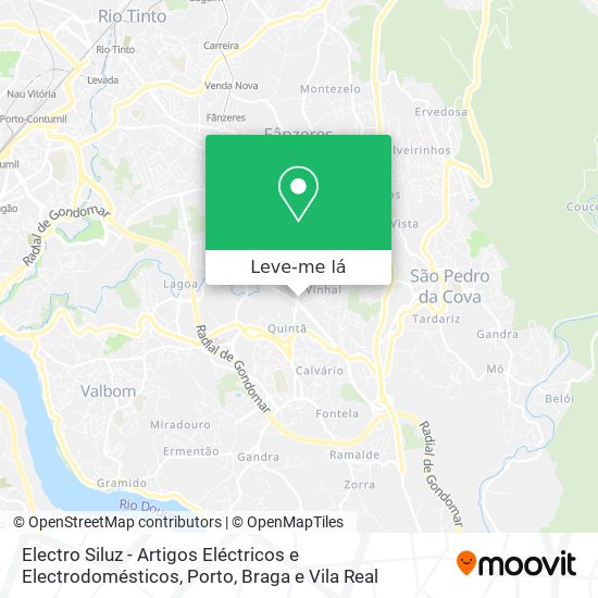 Electro Siluz - Artigos Eléctricos e Electrodomésticos mapa