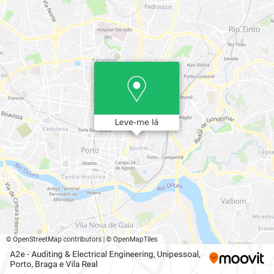 A2e - Auditing & Electrical Engineering, Unipessoal mapa