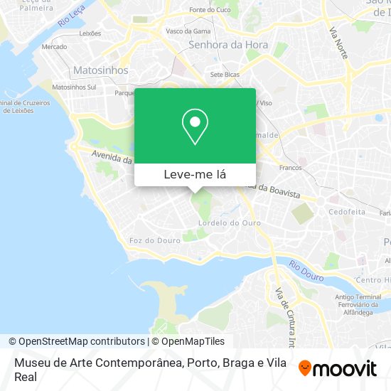 Museu de Arte Contemporânea mapa