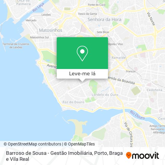 Barroso de Sousa - Gestão Imobiliária mapa