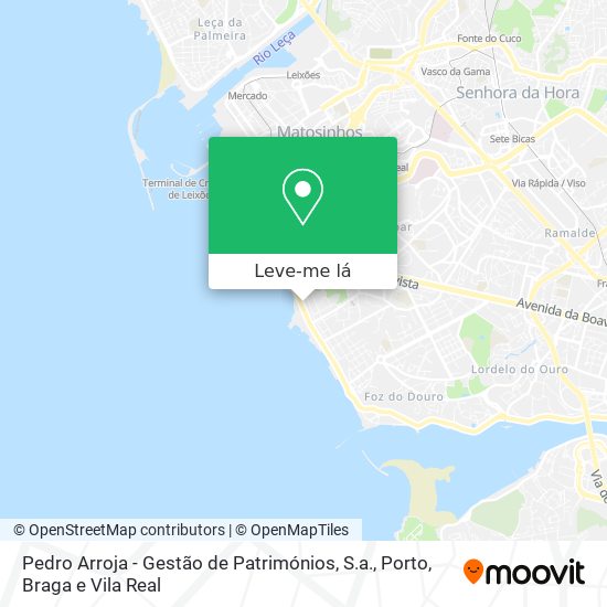 Pedro Arroja - Gestão de Patrimónios, S.a. mapa