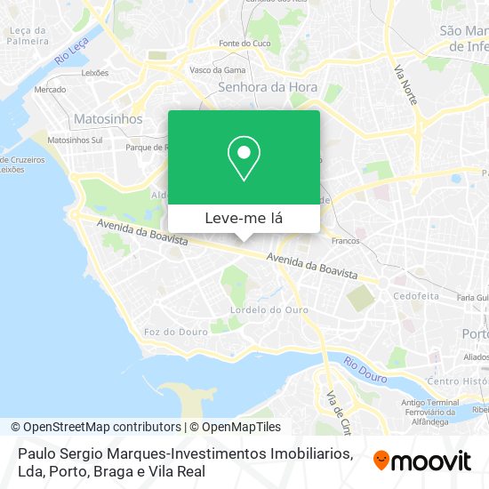 Paulo Sergio Marques-Investimentos Imobiliarios, Lda mapa