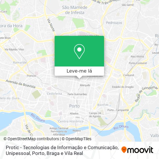 Protic - Tecnologias de Informação e Comunicação, Unipessoal mapa