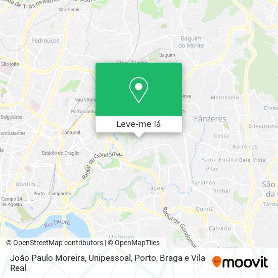 João Paulo Moreira, Unipessoal mapa