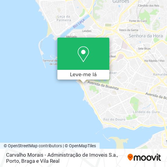 Carvalho Morais - Administração de Imoveis S.a. mapa