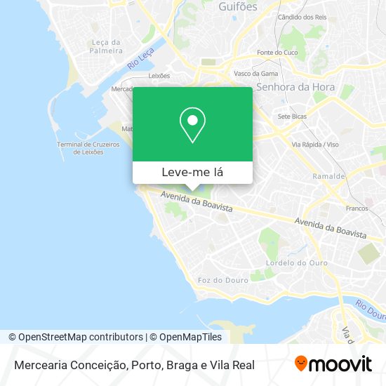 Mercearia Conceição mapa