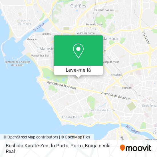 Bushido Karaté-Zen do Porto mapa