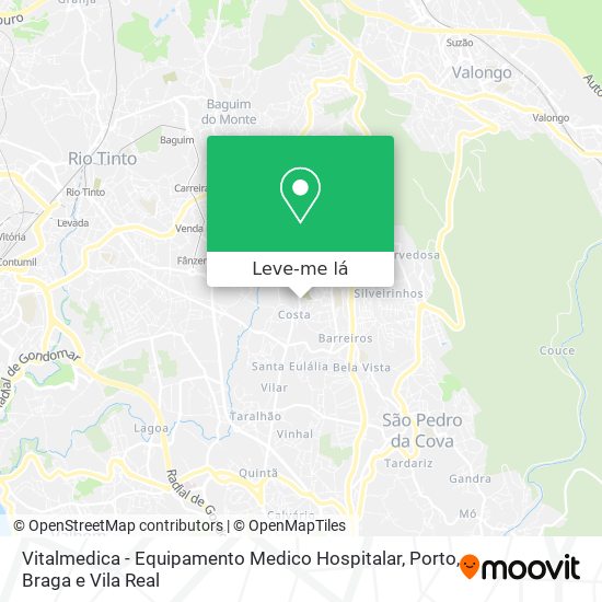 Vitalmedica - Equipamento Medico Hospitalar mapa
