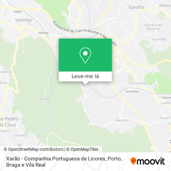 Xarão - Companhia Portuguesa de Licores mapa
