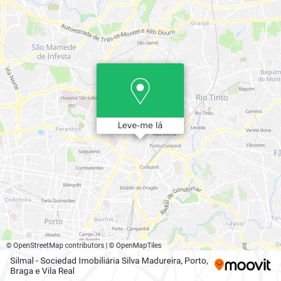 Silmal - Sociedad Imobiliária Silva Madureira mapa