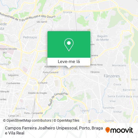 Campos Ferreira Joalheiro Unipessoal mapa