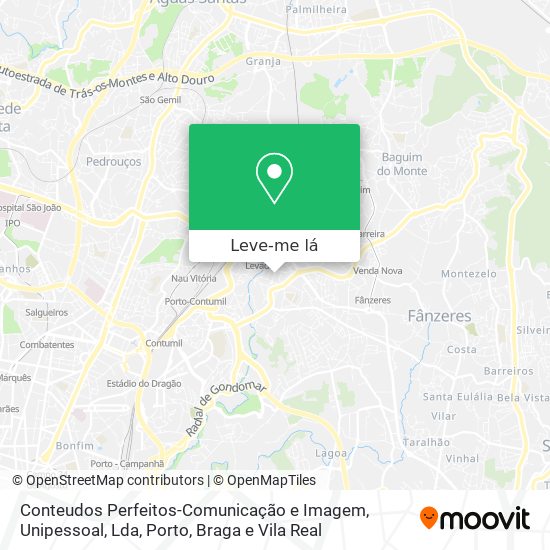 Conteudos Perfeitos-Comunicação e Imagem, Unipessoal, Lda mapa