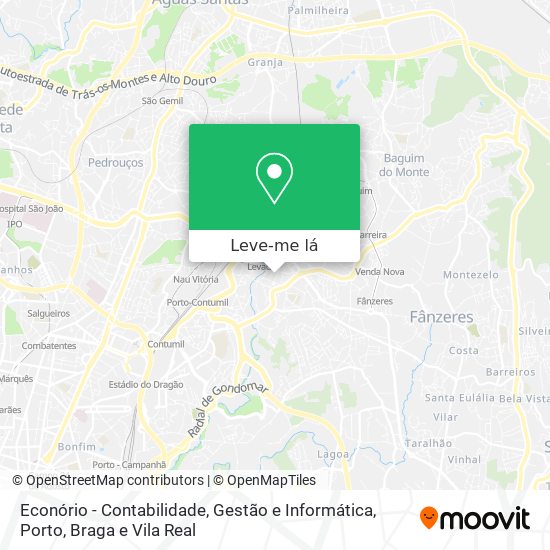 Econório - Contabilidade, Gestão e Informática mapa