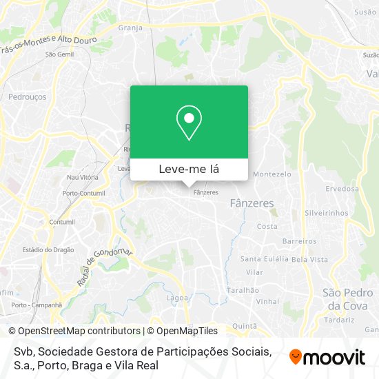 Svb, Sociedade Gestora de Participações Sociais, S.a. mapa