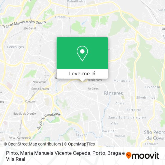 Pinto, Maria Manuela Vicente Cepeda mapa