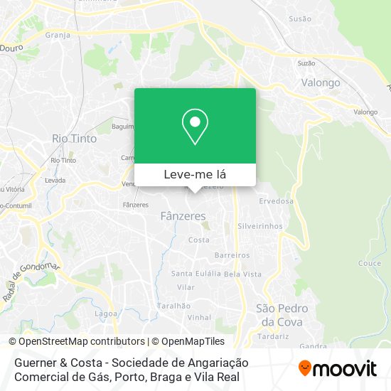 Guerner & Costa - Sociedade de Angariação Comercial de Gás mapa
