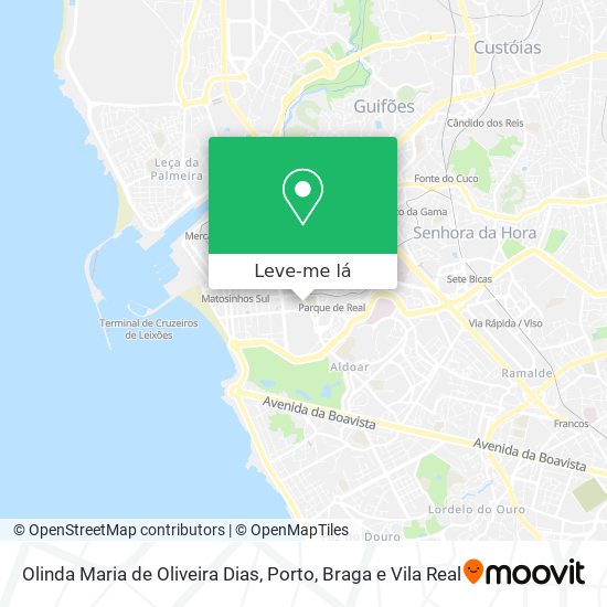Olinda Maria de Oliveira Dias mapa